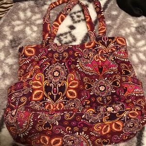 Zipper tote EUC: Vera bradley